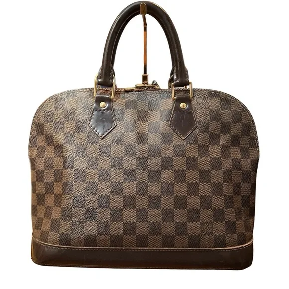 Louis Vuitton Damier Ebene Alma Handbag - Picture 1 of 16